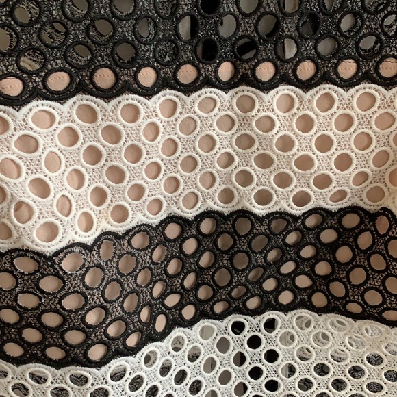 English Factory - Sleeveless Top - Black & White - Picture 4 of 6